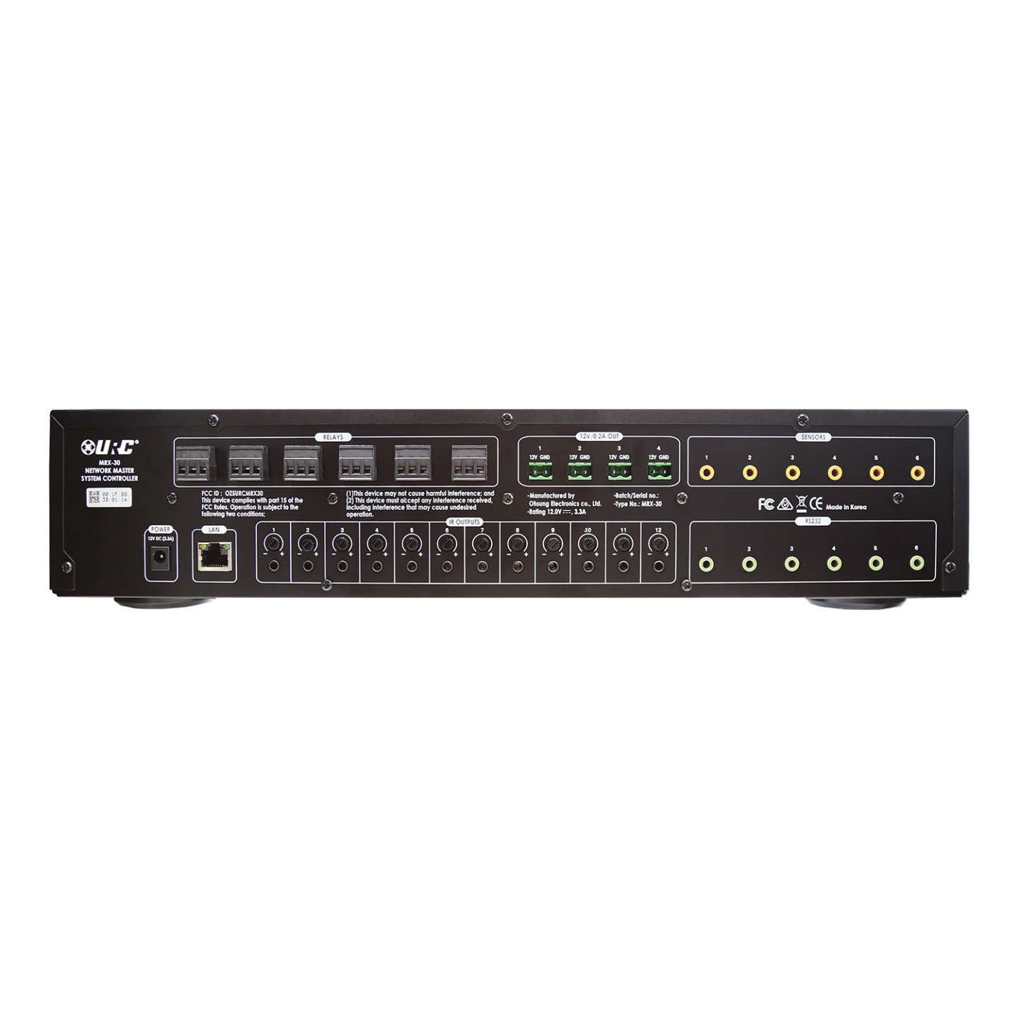 URC Total Control MRX5 - Contrôleur de système de réseau avancé